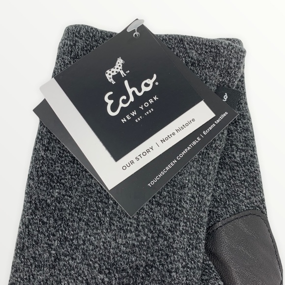 Echo Soft Touch Tech Compatible Knit Winter Gloves - Picture 3 of 3
